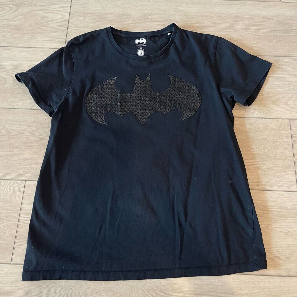 Batman Mens Tshirt Black Medium‎
